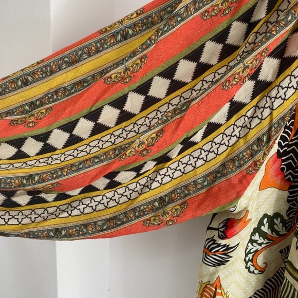 Conditions Apply Colorful Patterned Duster Robe O/S - Picture 3 of 5